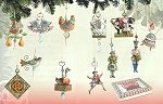 12 Days of Christmas Ornaments Set